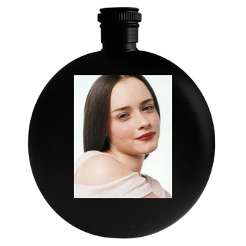 Alexis Bledel Round Flask