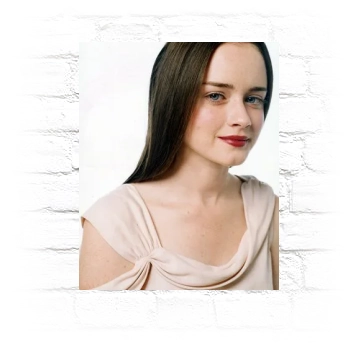 Alexis Bledel Metal Wall Art