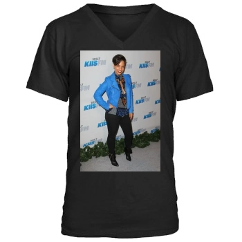 Alicia Keys Men's V-Neck T-Shirt