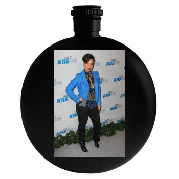 Alicia Keys Round Flask