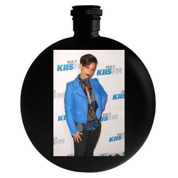 Alicia Keys Round Flask