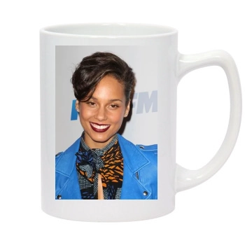 Alicia Keys 14oz White Statesman Mug