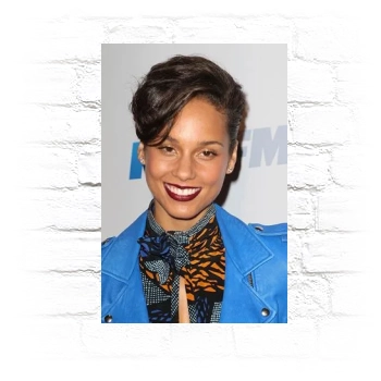 Alicia Keys Metal Wall Art