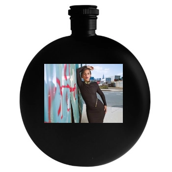 Alicia Keys Round Flask