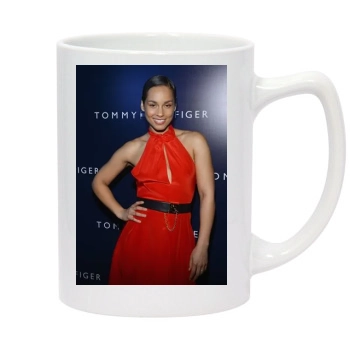 Alicia Keys 14oz White Statesman Mug