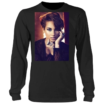 Alicia Keys Men's Heavy Long Sleeve TShirt