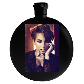 Alicia Keys Round Flask