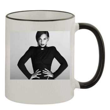 Alicia Keys 11oz Colored Rim & Handle Mug