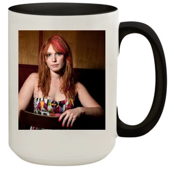 Alicia Witt 15oz Colored Inner & Handle Mug