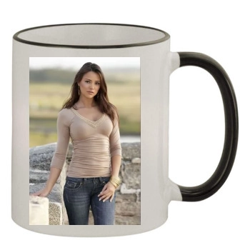 Alina Vacariu 11oz Colored Rim & Handle Mug