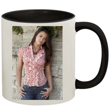 Alina Vacariu 11oz Colored Inner & Handle Mug