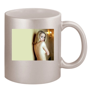 Amanda Holden 11oz Metallic Silver Mug