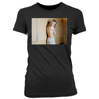 Amanda Holden Women's Junior Cut Crewneck T-Shirt