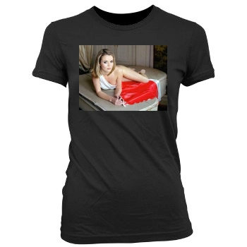 Amanda Holden Women's Junior Cut Crewneck T-Shirt