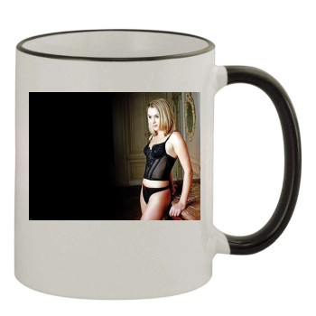 Amanda Holden 11oz Colored Rim & Handle Mug