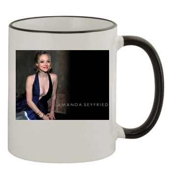 Amanda Seyfried 11oz Colored Rim & Handle Mug