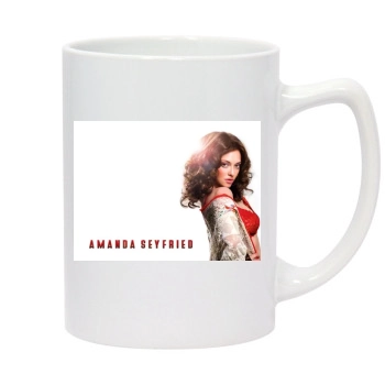 Amanda Seyfried 14oz White Statesman Mug