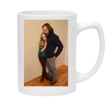 Amanda Seyfried 14oz White Statesman Mug