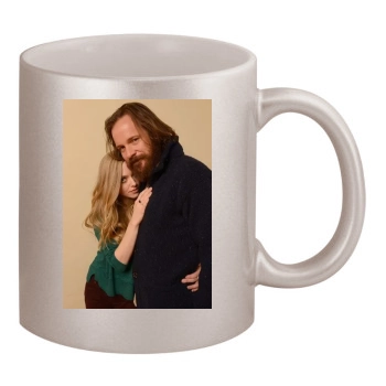 Amanda Seyfried 11oz Metallic Silver Mug