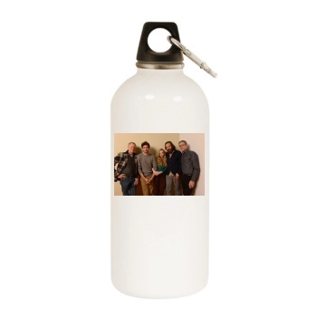 Amanda Seyfried White Water Bottle With Carabiner