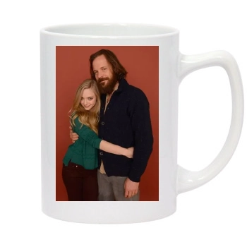 Amanda Seyfried 14oz White Statesman Mug