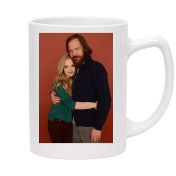 Amanda Seyfried 14oz White Statesman Mug