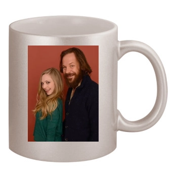 Amanda Seyfried 11oz Metallic Silver Mug