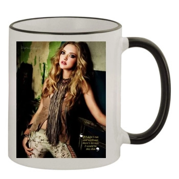 Amanda Seyfried 11oz Colored Rim & Handle Mug