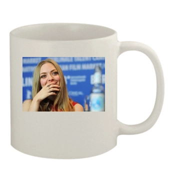 Amanda Seyfried 11oz White Mug