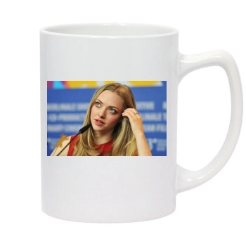 Amanda Seyfried 14oz White Statesman Mug