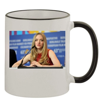 Amanda Seyfried 11oz Colored Rim & Handle Mug