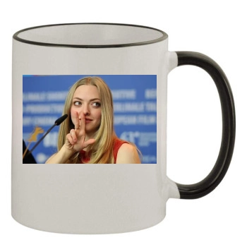 Amanda Seyfried 11oz Colored Rim & Handle Mug