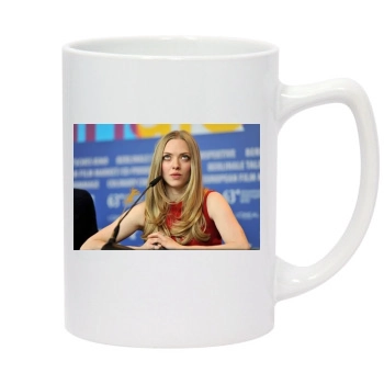 Amanda Seyfried 14oz White Statesman Mug