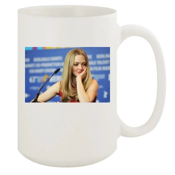 Amanda Seyfried 15oz White Mug