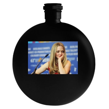 Amanda Seyfried Round Flask