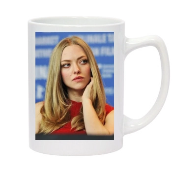 Amanda Seyfried 14oz White Statesman Mug