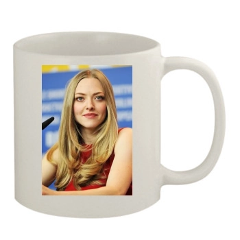 Amanda Seyfried 11oz White Mug