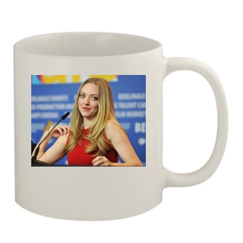 Amanda Seyfried 11oz White Mug