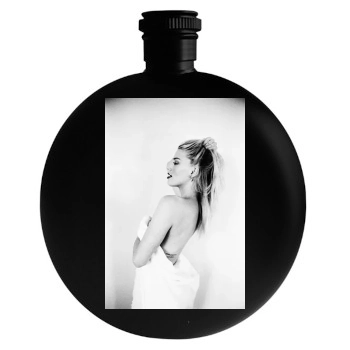 Amber Heard Round Flask