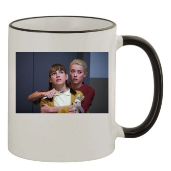 Amber Heard 11oz Colored Rim & Handle Mug