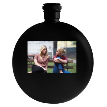 Amber Heard Round Flask