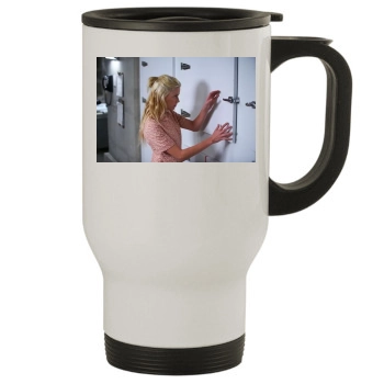 Amber Heard Stainless Steel Travel Mug