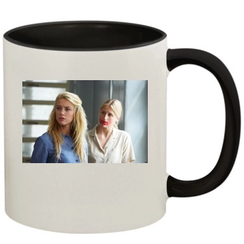 Amber Heard 11oz Colored Inner & Handle Mug