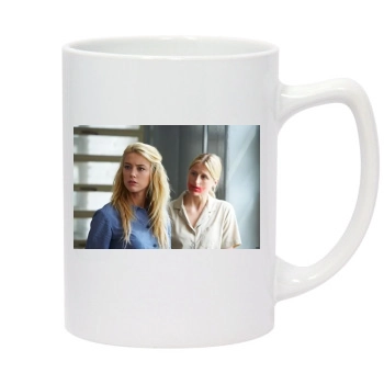 Amber Heard 14oz White Statesman Mug