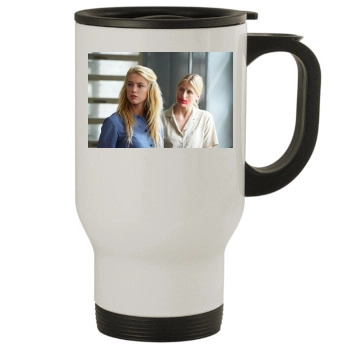 Amber Heard Stainless Steel Travel Mug