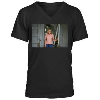 Amber Heard Men's V-Neck T-Shirt