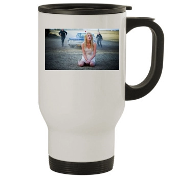 Amber Heard Stainless Steel Travel Mug