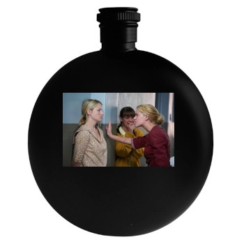 Amber Heard Round Flask