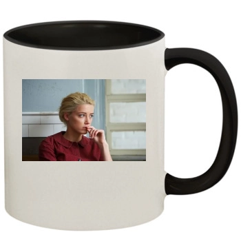 Amber Heard 11oz Colored Inner & Handle Mug