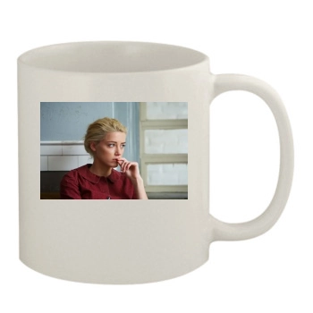 Amber Heard 11oz White Mug